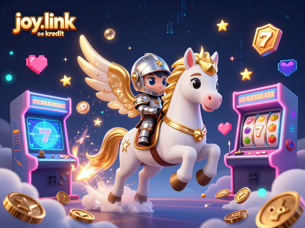 Spin the reels and chase jackpots with joy.link free kredit in this dynamic casino scene!
