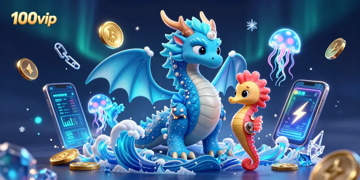 Win big with 100vip in a vibrant 3D digital gaming world full of excitement and possibilities.