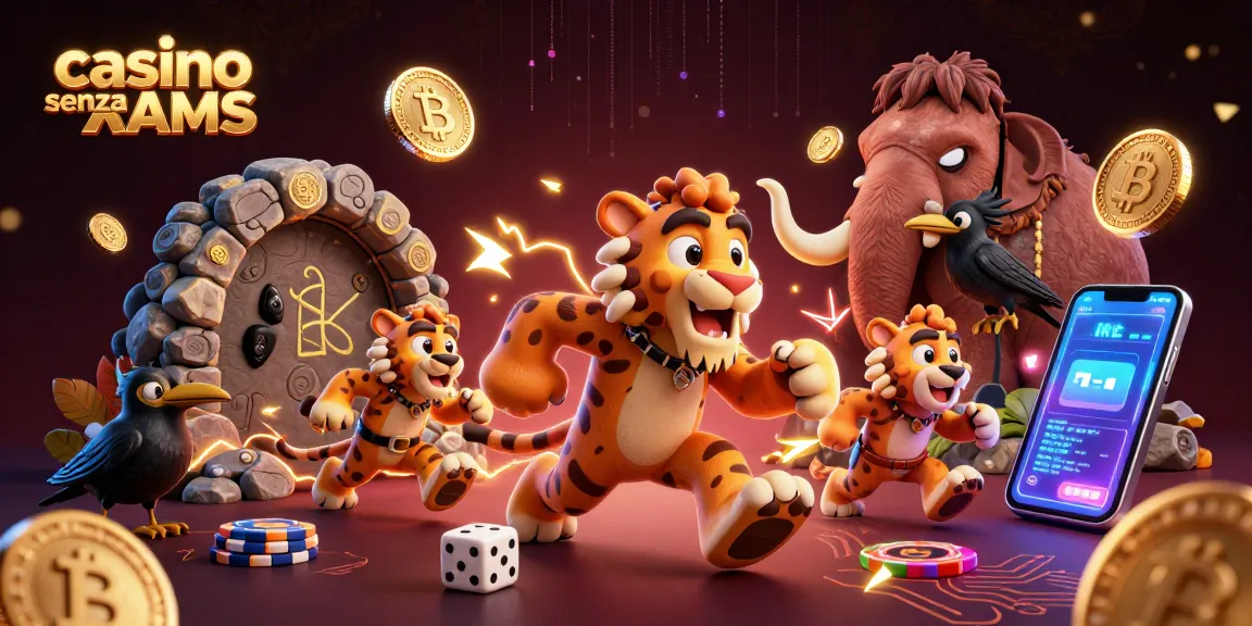 Crea esperienze vincenti nel casino senza AAMS grazie a un'illustrazione 3D di alta qualità.