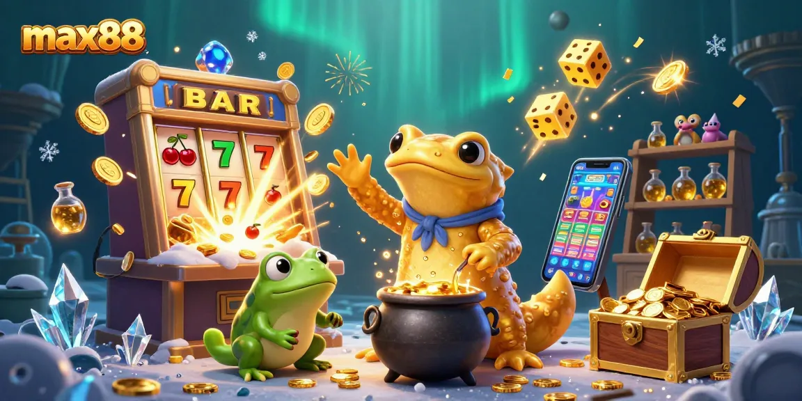 Experience max88 with thrilling slot machines and magical alchemy in an enchanting casino adventure.