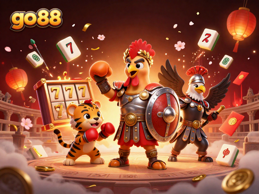 Experience thrilling wins at go 88 with dynamic gameplay, vibrant casino elements, and interactive characters.