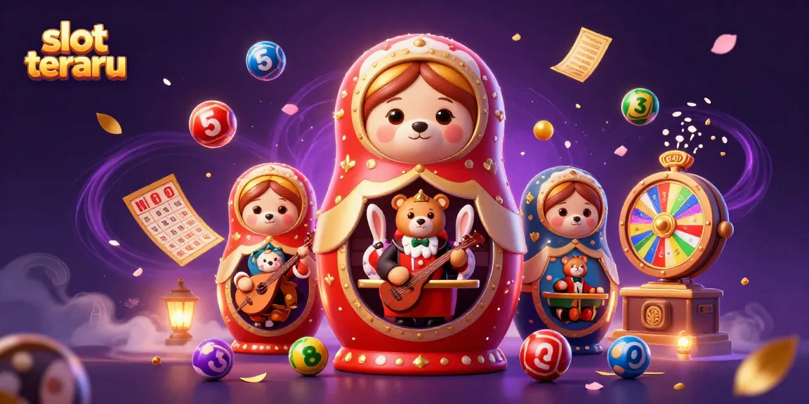 Experience slot terbaru with dynamic games in a colorful, vibrant casino atmosphere.