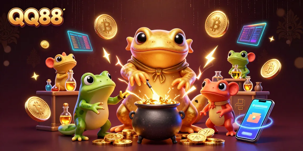 Generate wealth with QQ88 through thrilling casino experiences in a mystical laboratory.