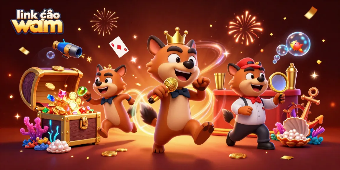 Experience the excitement of link vào vmax with a vibrant casino scene featuring animated hyenas.