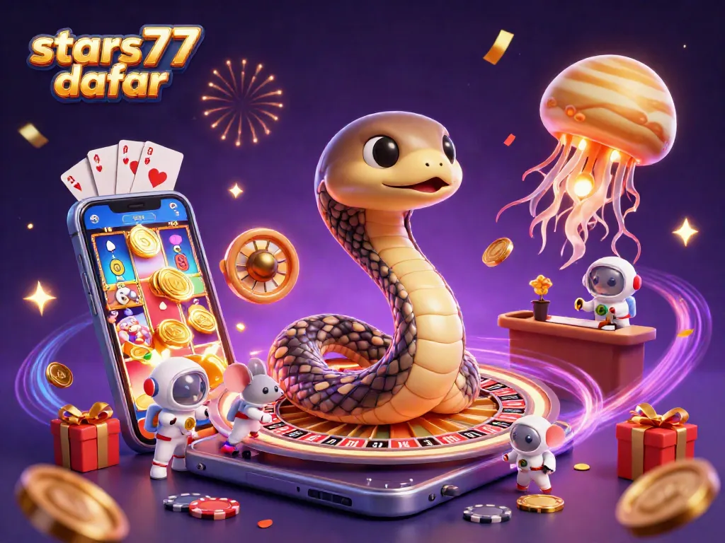 Gambarkan aksi menarik dengan Stars77 daftar saat pemain melakukan taruhan di kasino galaksi yang megah.