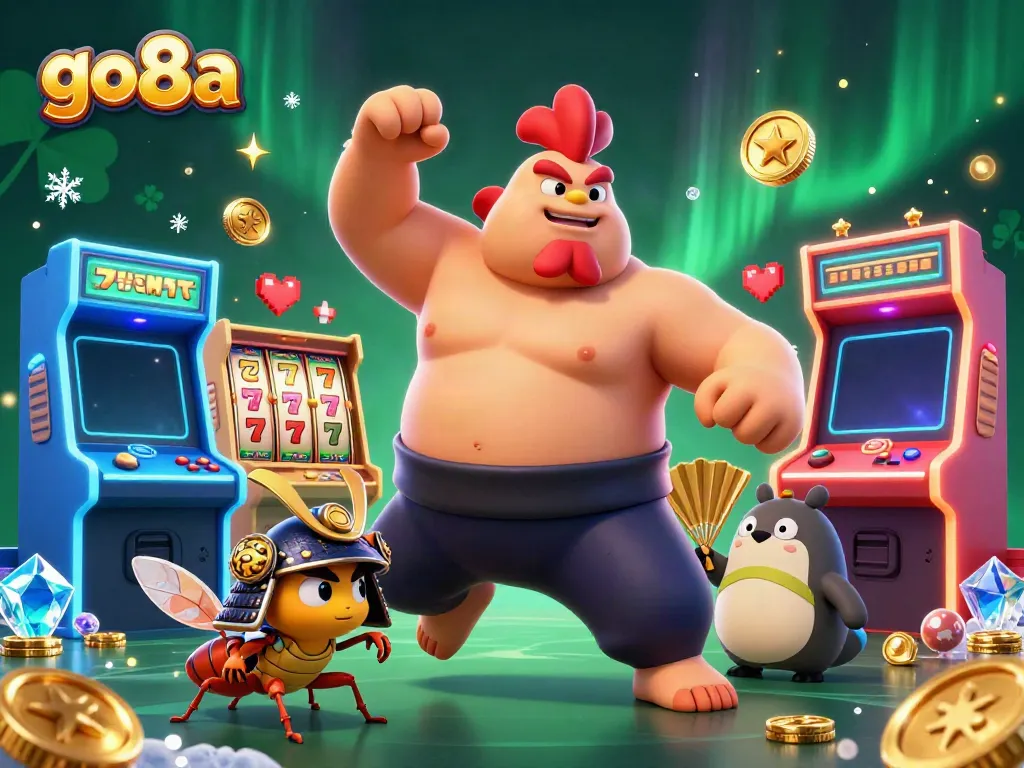 Experience thrilling gameplay at go8a with colorful slots and dynamic 3D characters.