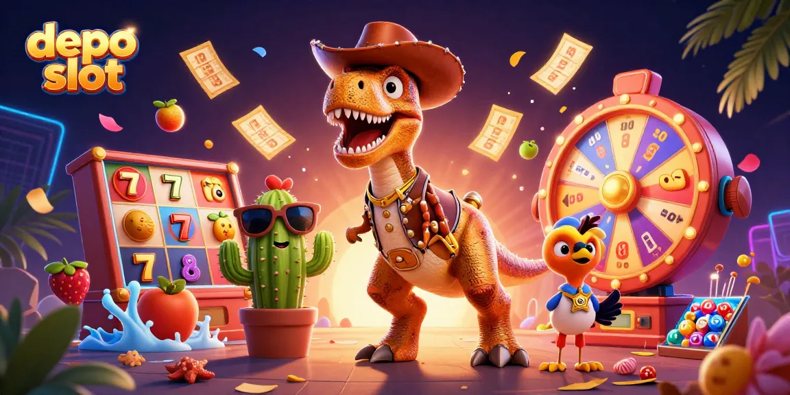 Engage in exciting gameplay with the depo slot featuring vibrant characters and dynamic slot elements.