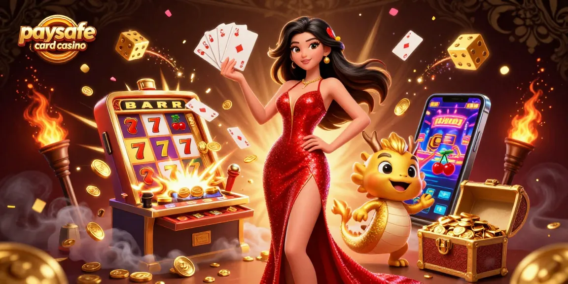 Erleben Sie die Aufregung der Paysafe Card Casino Einzahlungen durch lebendige Spielelemente.