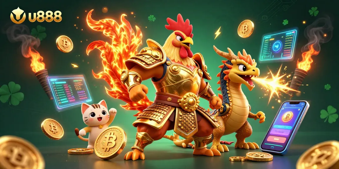 Join the excitement at u888, where fearless gamesters harness crypto for big wins!