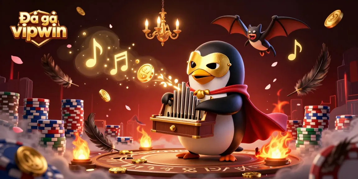 Experience the excitement of Đá gà vipwin with our dynamic cockfighting-themed illustration.