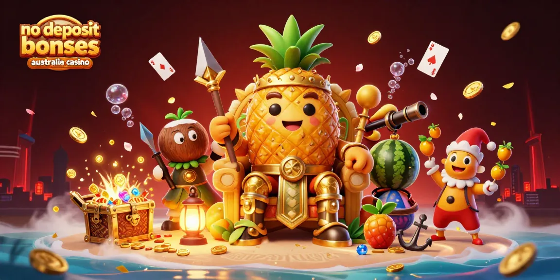 Engage with no deposit bonuses australia casino through vibrant animated characters in a casino-themed setting.