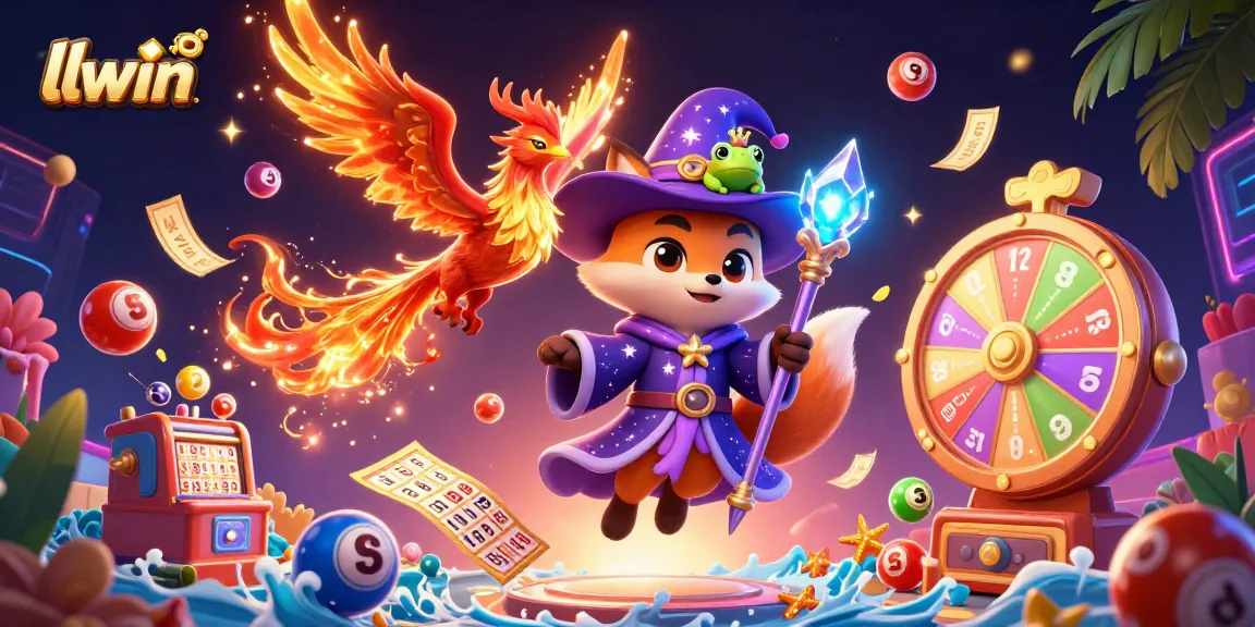 llwin offers a thrilling casino experience with colorful lottery elements and dynamic gameplay.