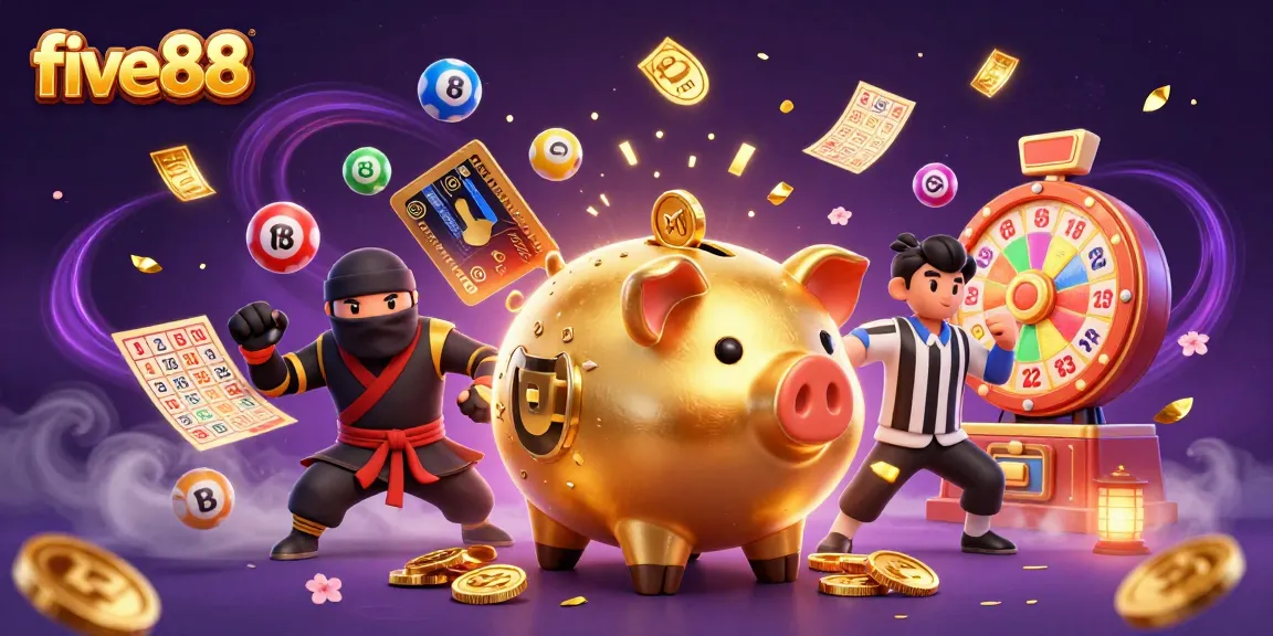 Engage with the vibrant five88 casino scene featuring dynamic characters and rich gambling elements.